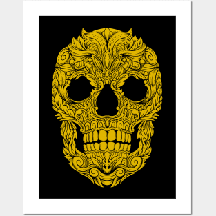 Skull Ornament 1.2 Posters and Art